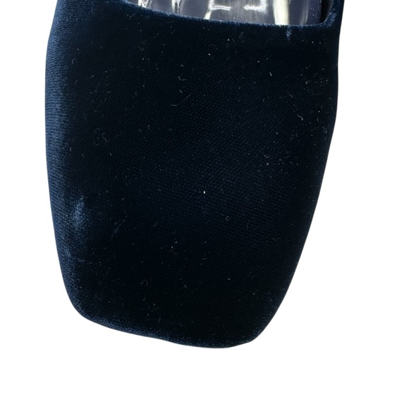 AEYDE Navy Uma Velvet Mary-Jane Ballerina Flats. Sz: EU39/US 8.0 - Picture 5 of 12